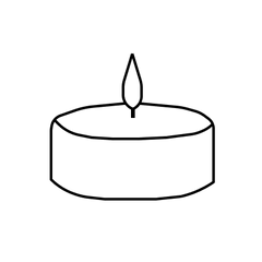 Vela de té