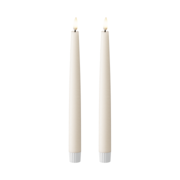 LED Crown gaisma 2 gab, Ø 2,2 x 25 cm Ivory
