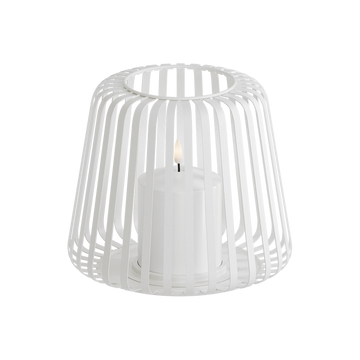 LED Lykta Ø 20 x 17 cm Vit