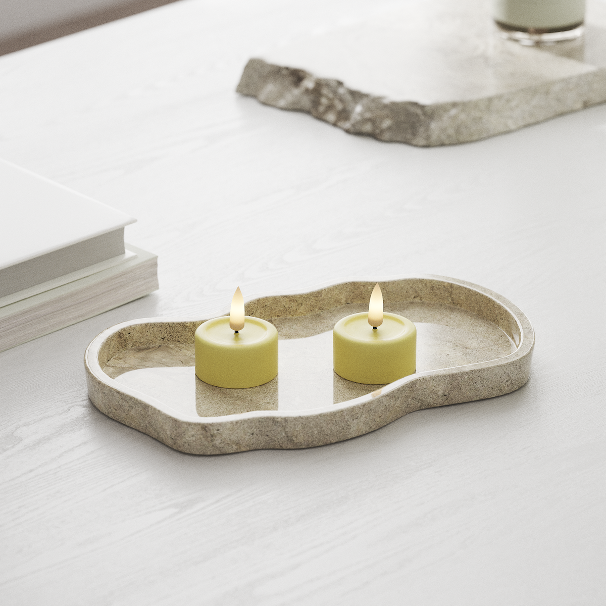 Deluxe Homeart Φωτιστικό τσαγιού LED 2 τεμ. Ανοιχτό κίτρινο Φωτάκι τσαγιού LED 1