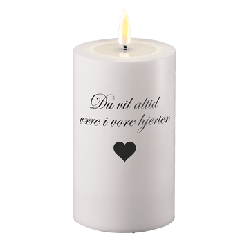 LED hauavalgusti Sa oled alati meie südames Deluxe Homeart 1