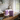 LED Blockkerzen Paket - Lavendel - 2x 7,5 x 20 | 2x 10 x 20 cm