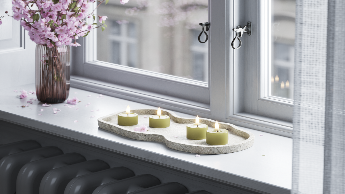 Praktisk timerfunktion till din LED Värmeljus