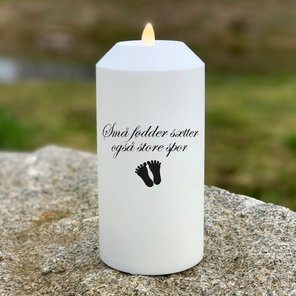 LED Grave Light Pat mazas pēdas atstāj dziļas pēdas Deluxe Homeart 1