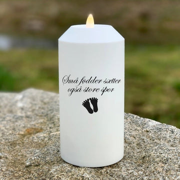 LED Grave Light Pat mazas pēdas atstāj dziļas pēdas Deluxe Homeart 1